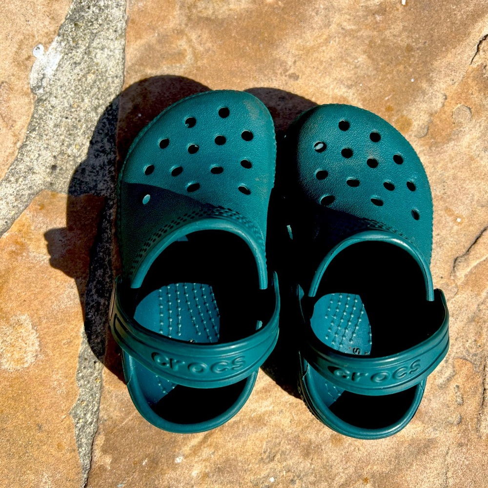 Crocs evergreen.